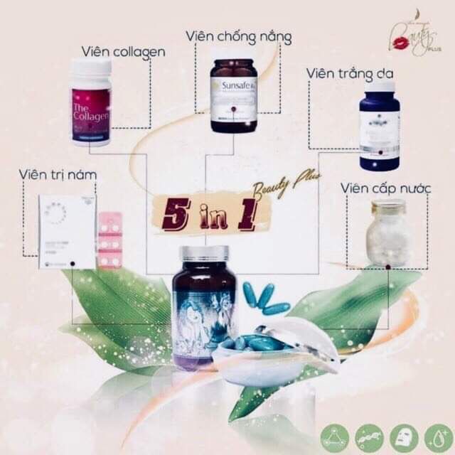 Viên uống trắng da beauty plus (cam kết chính hãng) | BigBuy360 - bigbuy360.vn