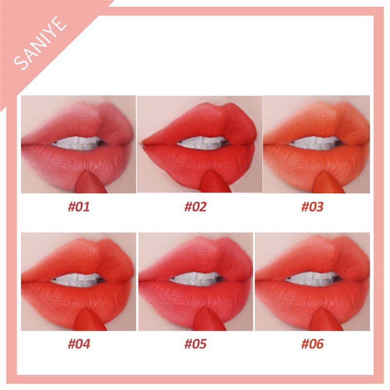 Son môi lì SANIYE K1122 tông cam 3.5g | BigBuy360 - bigbuy360.vn