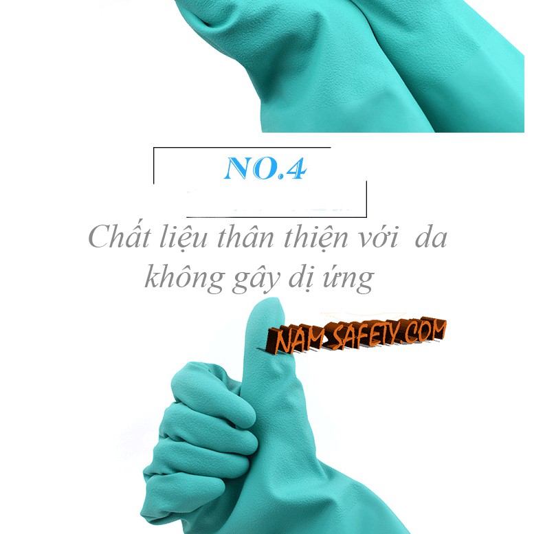 Găng tay cao su natrile ,găng tay cao su không bột ,không gây kích ứng da ,chống dung môi hóa chất