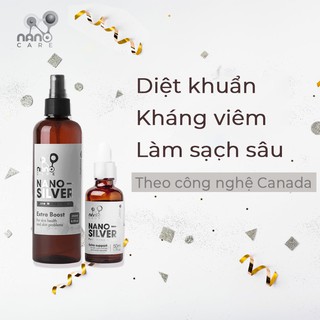 Nano silver tinh khiết (nano bạc) 15ml