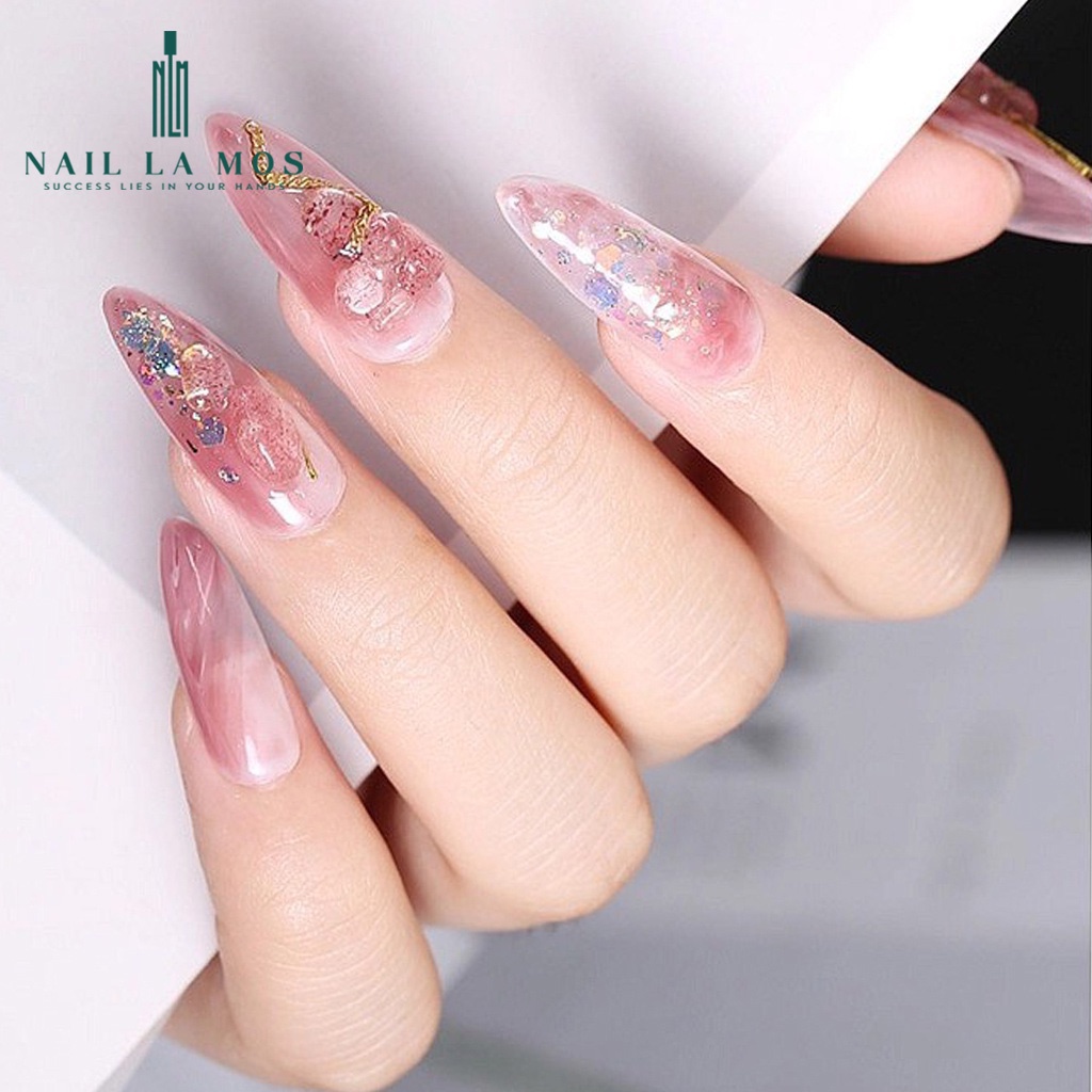 Đá sỏi trang trí móng - đá nails giả thạch anh phong cách Nhật Bản (lẻ hũ)