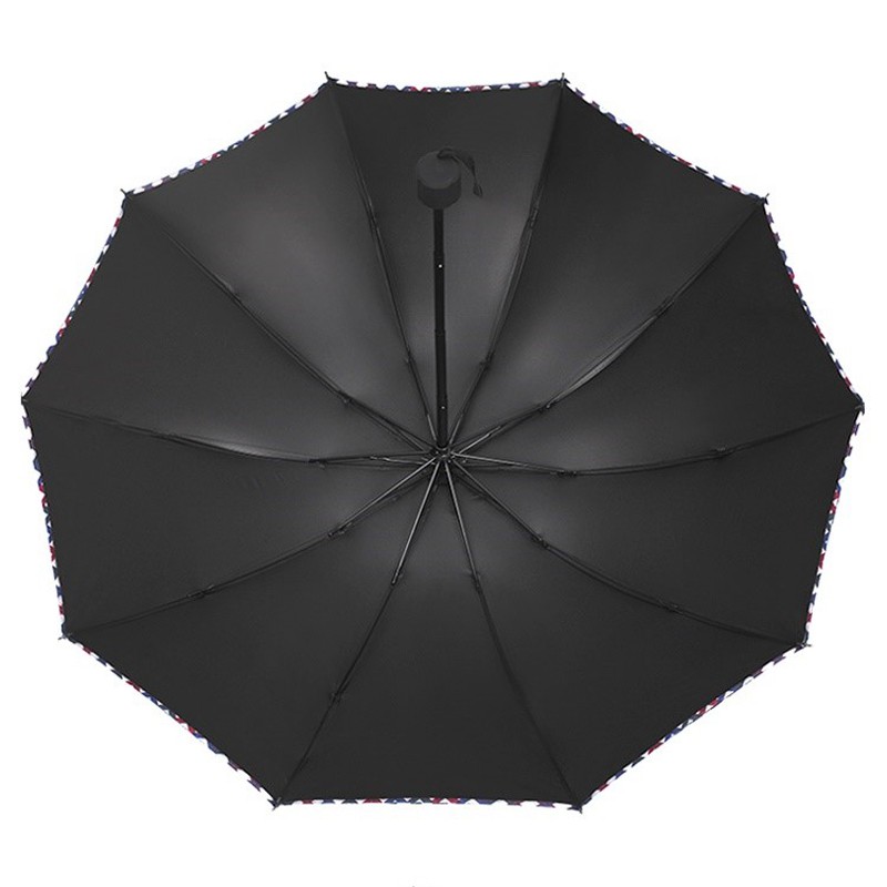 Ô dù Cát Thái YS-039 thân dù có nút cố định, kích thước dù lớn, cầm tay thoải mái, khung dù bằng thép 8 nan