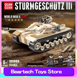 Bộ Lắp Ghép Mô Hình Xe Tăng 721 Mảnh