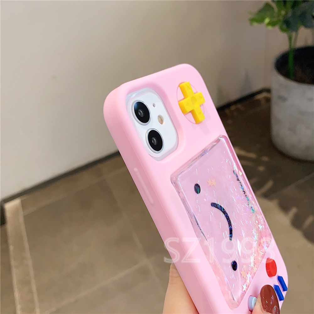 Ốp lưng silicon mềm hình máy chơi game cầm tay sáng tạo cho iphone 11 pro max x xs xr xsmax 8 7 6 6s plus se 2020