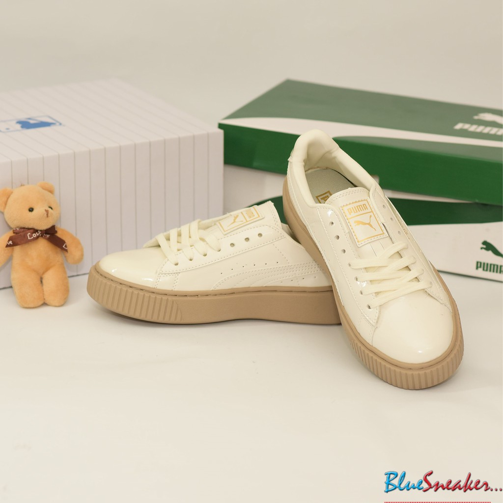 Giày Sneaker Nữ Puma đế nâu