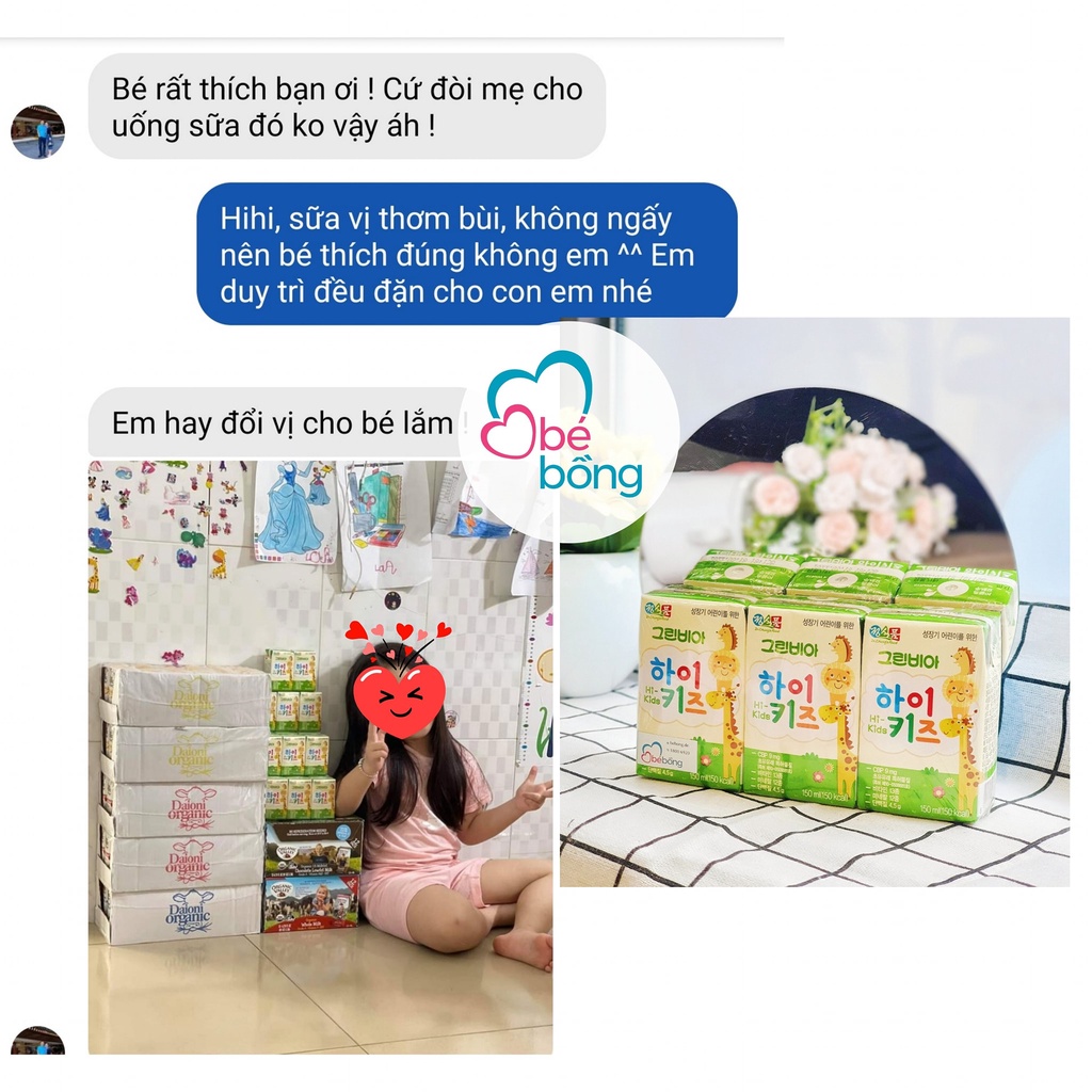 Sữa Greenbia Hikids Hàn Quốc cho bé 1-12 tuổi