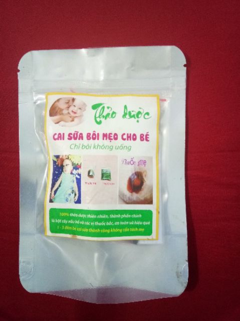 Sỉ cai sữa cho bé hàng chuẩn 10 liều ( kèm bao bì sản phẩm)