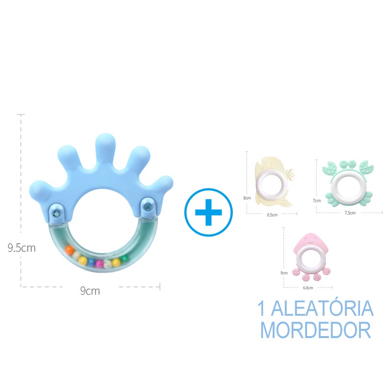 Đồ Chơi Quả Bóng Ngậm Nướu Cho Bé