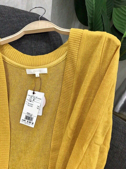 Áo khoác len mỏng,dáng dài Grove-hàng xuất Nhật | BigBuy360 - bigbuy360.vn