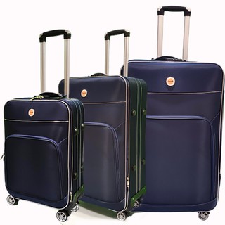 Bộ 3 vali vải du lịch immax i005 size 20inch + 24inch + 28inch