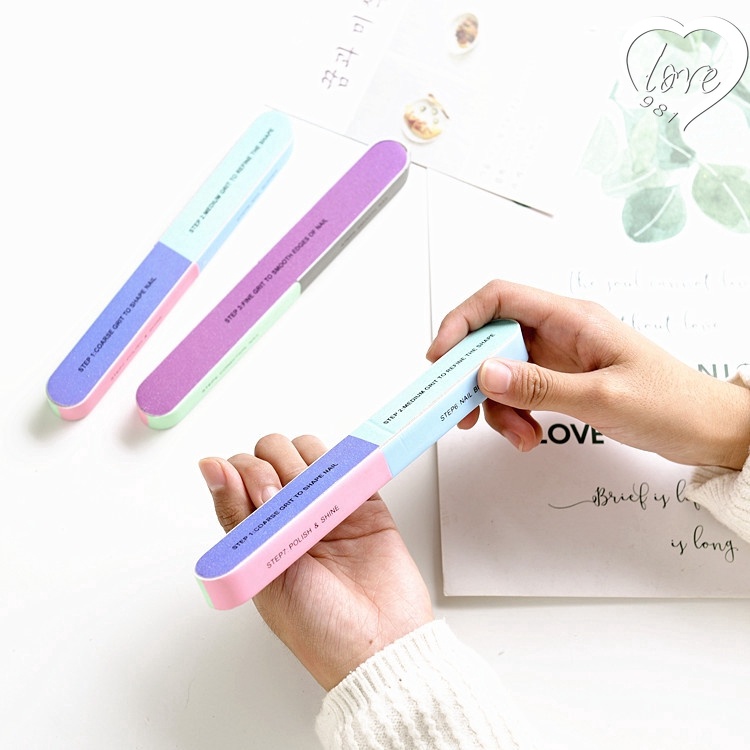 1 Cây Dũa Móng Tay Sáu Mặt Chuyên Nghiệp Sáng Tạo