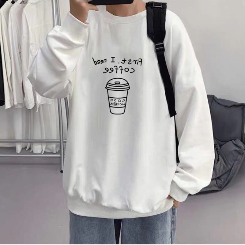 Áo Sweater Coffee nam nữ, Áo hoodie unisex Form rộng Unisex Thời Trang cao cấp Mai Anh | BigBuy360 - bigbuy360.vn