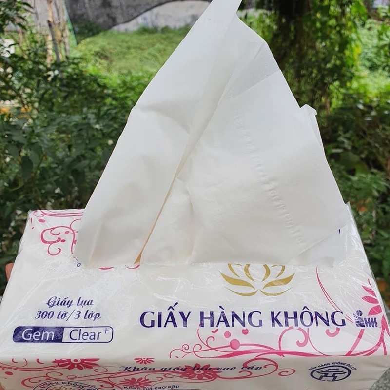 Khăn giấy rút lụa 300 tờ siêu mịn