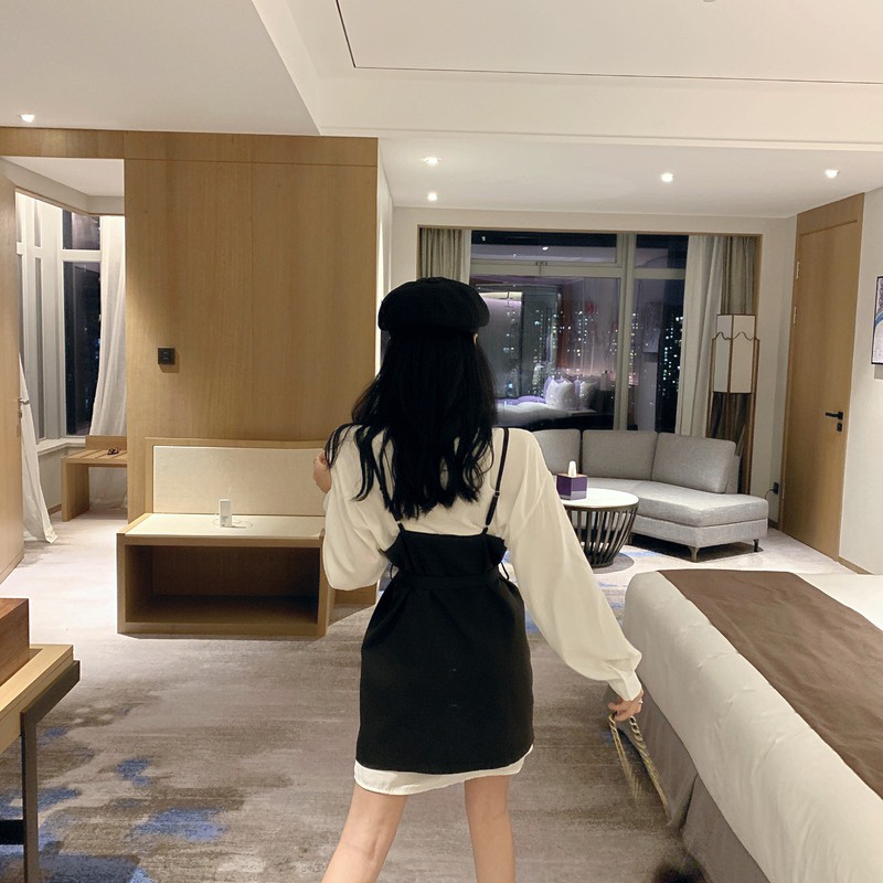 [SẴN] Đầm yếm Ulzzang Quảng Châu DVN18