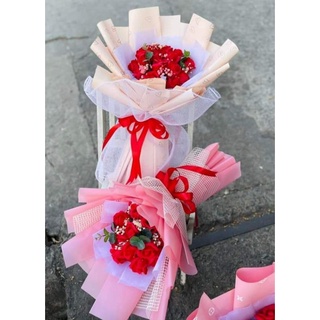 bó hoa 11 bông cho khách