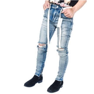Quần Jeans chính hãng STWR STJ6 ZIPPER SKINNY JEANS