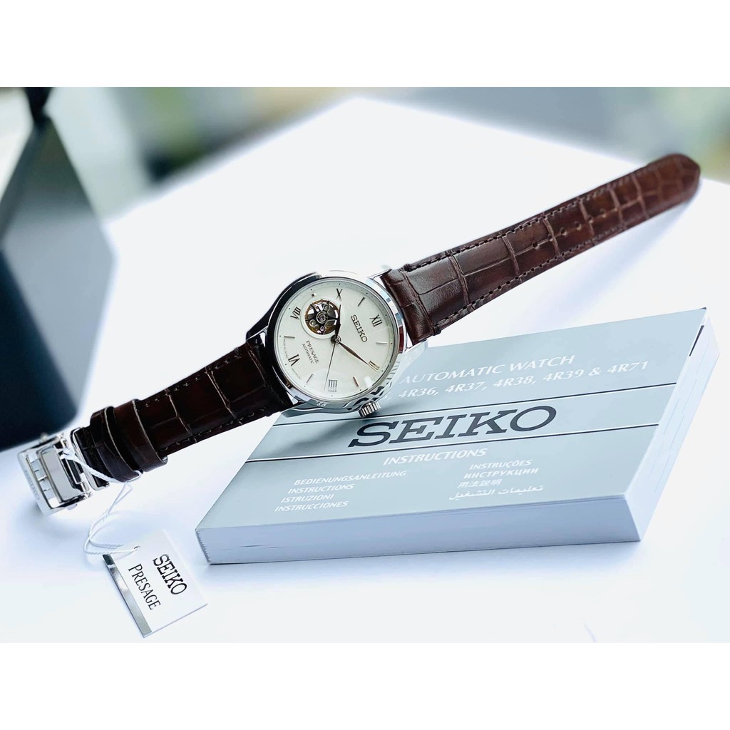 Đồng hồ nam cao cấp Seiko Automatic Presage Open Heart  SSA413J1 Bản Nội Địa NHẬT BẢN