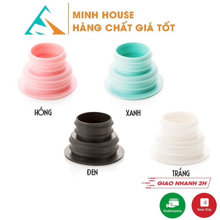 Phụ kiện Silicone chống mùi hôi vi khuẩn trào ngược lên cho thoát sàn máy giặt Minh House