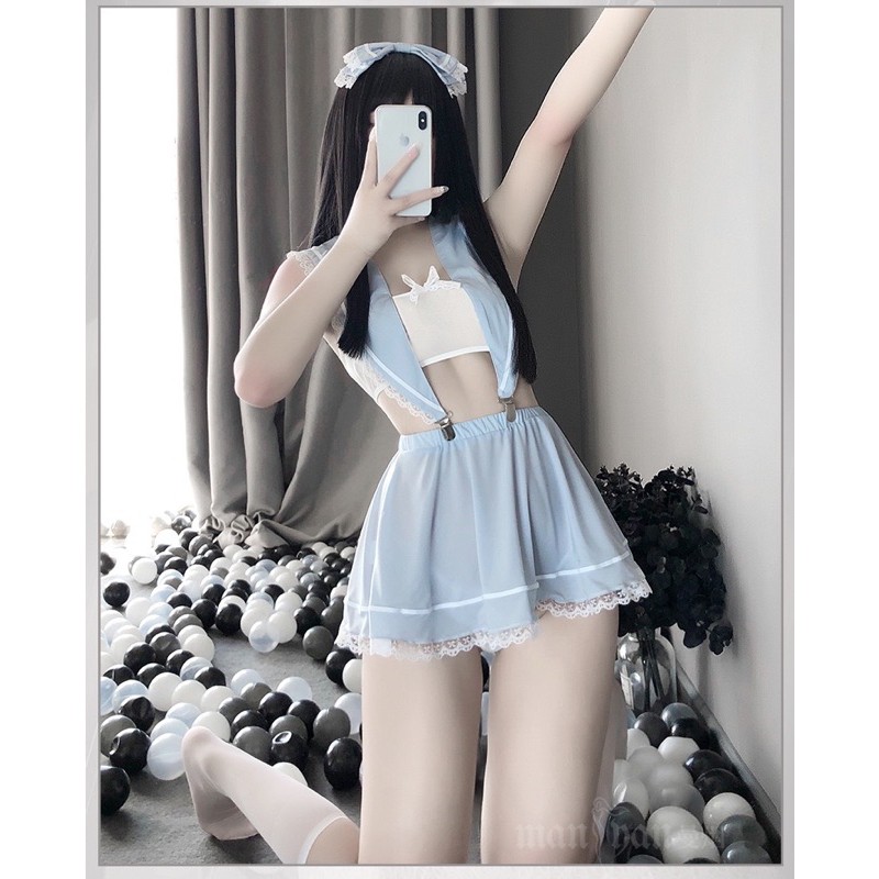 Mã MY9515 Trang Phục Hoá Trang Phong Cách Thuỷ Thủ - Váy Nữ Sinh Nhật Bản