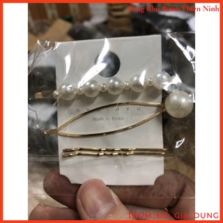 Set Kẹp Tóc Ngọc Trai 4 Chiếc