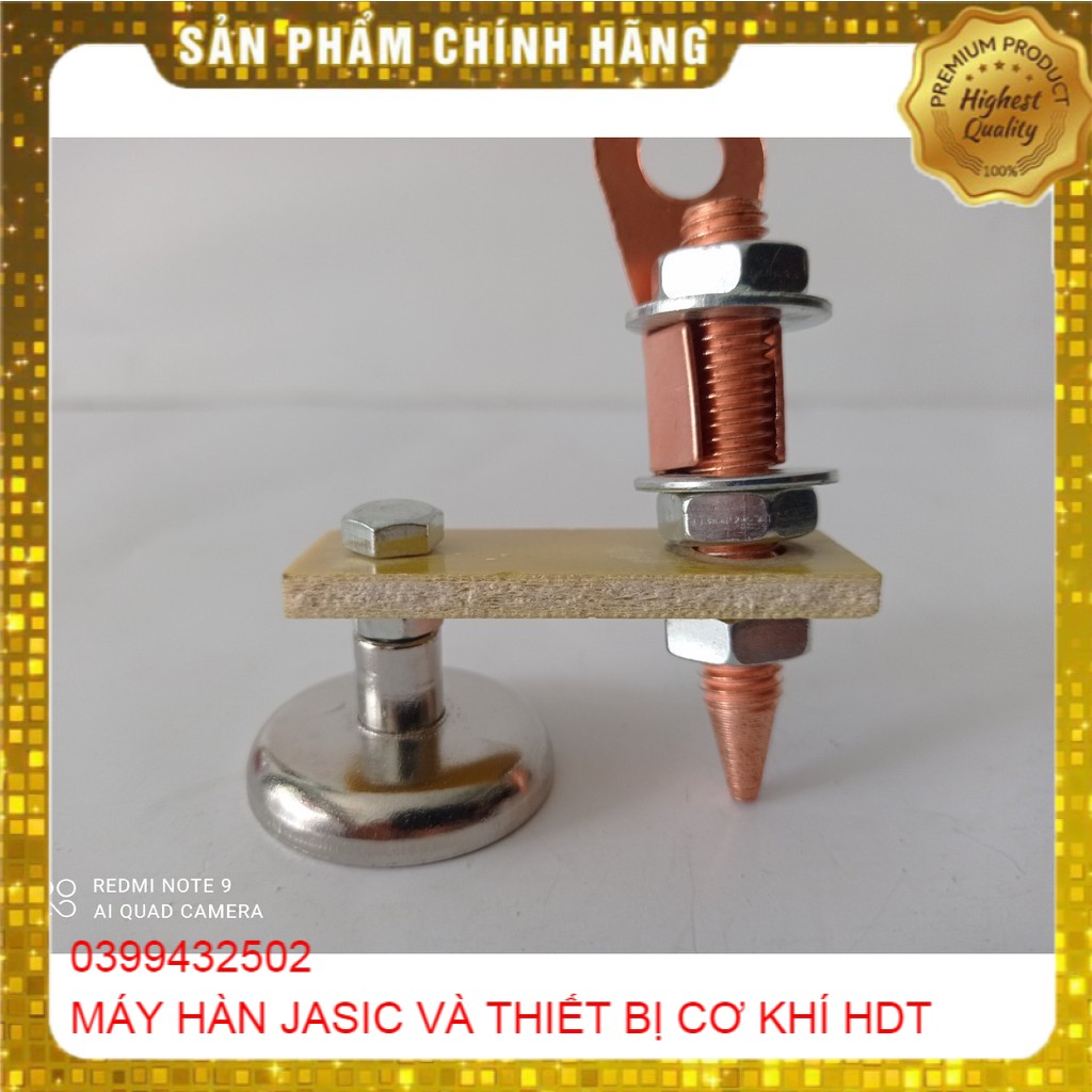 [BÁN CHẠY] Kềm mass nam châm siêu dính(1 đầu hít) ĐẠI LÝ HDT