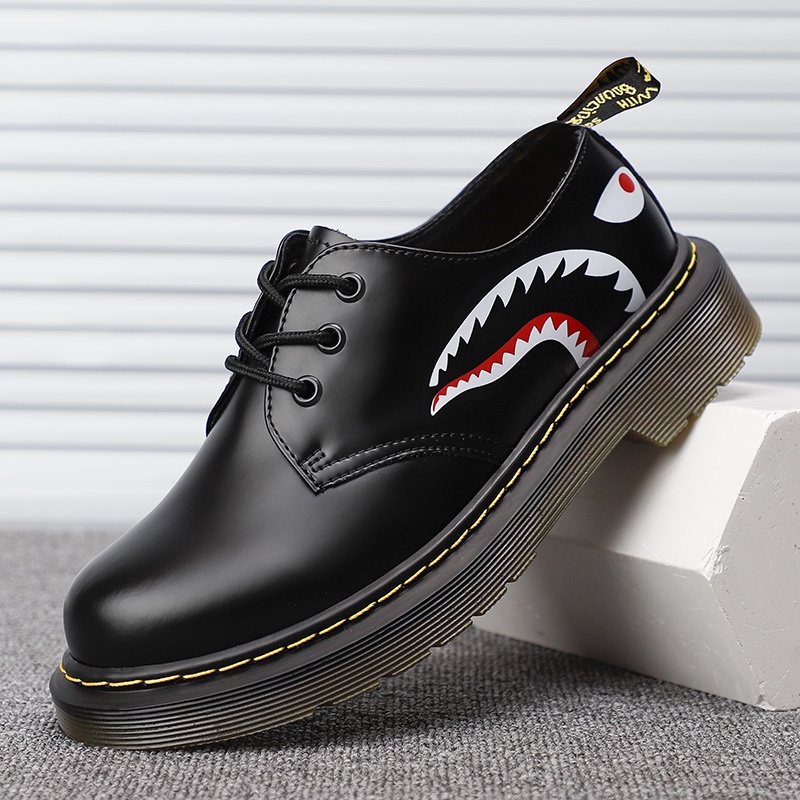 Giày Bốt Martin Da Cổ Thấp Thời Trang Cho Nam Dr.Martens MartinAngel 1461