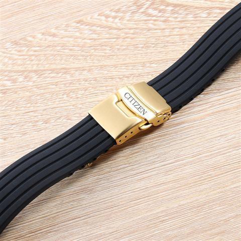 （Bolanxun） Citizen Sao Orange Eco-Drive Blue Sky Angel Series BM7140 Dây đeo Băng đeo Unisex Dây silicon cao su