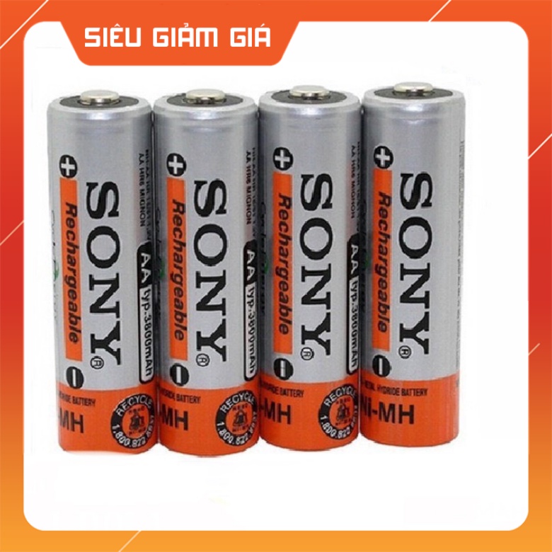 Pin Sạc AA/AAA Sony Dung Lượng 4600 mAh Vỉ 2 Viên