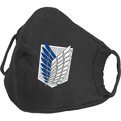 Khẩu trang attack on titan  FREESHIP   Khẩu trang anime in theo yêu cầu