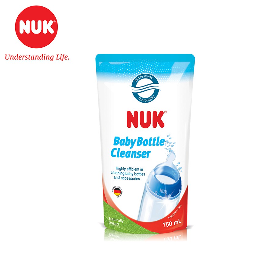 Nước rửa bình sữa NUK (Chai, Túi)