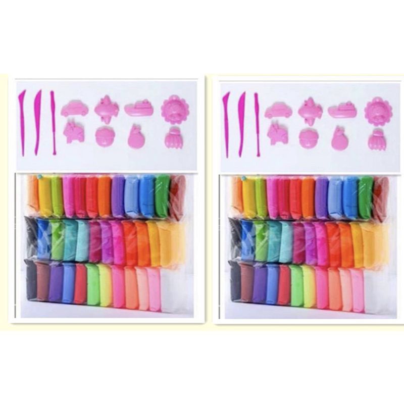 Đất sét nhật 12 và 24 màu