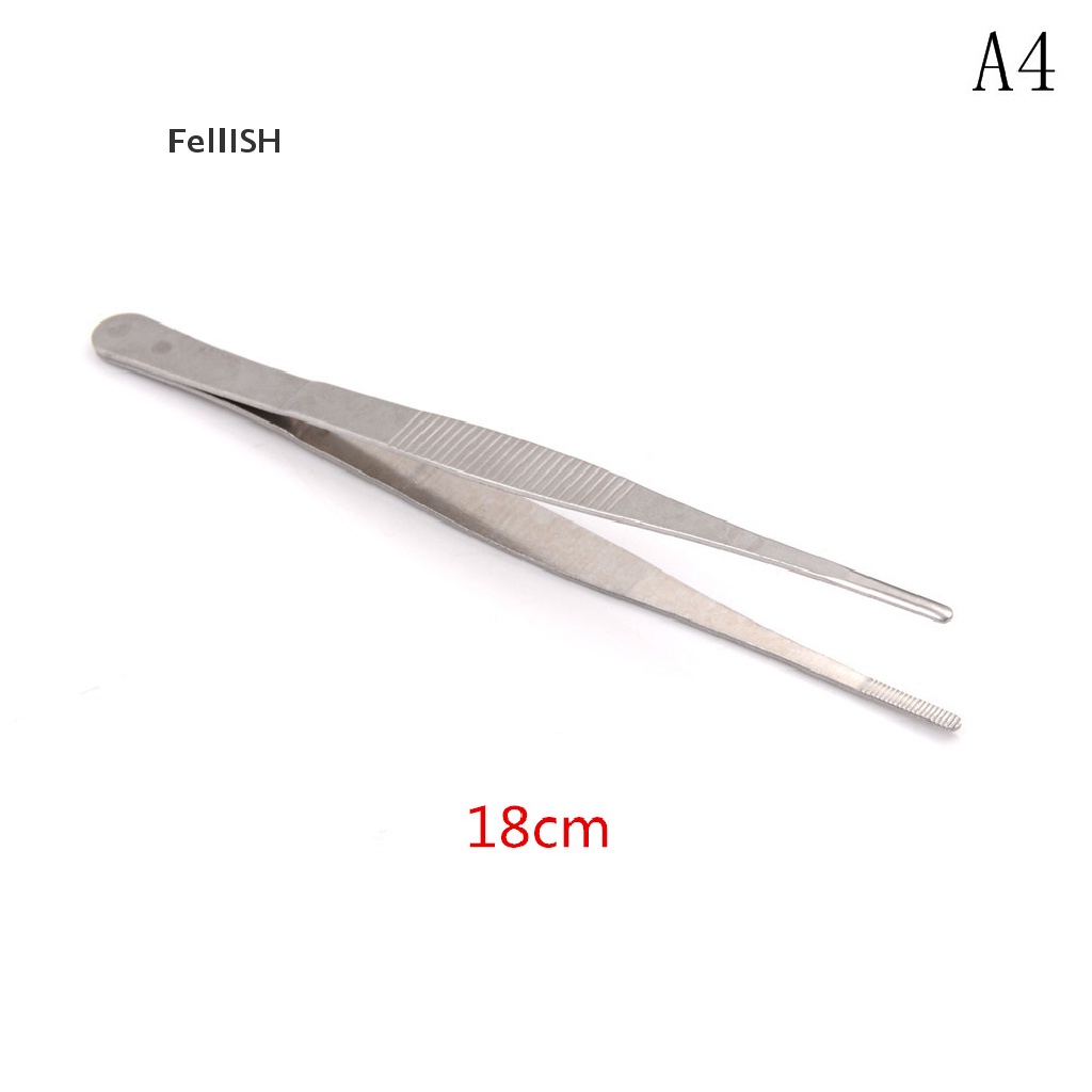 Nhíp dài thẳng bằng thép không gỉ 439br cho hồ thủy sinh cây trồng bể cá bbq