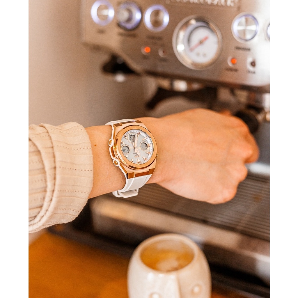 Đồng Hồ Casio Nữ dây nhựa BABYG MSG-S600G-7ADR Chính Hãng