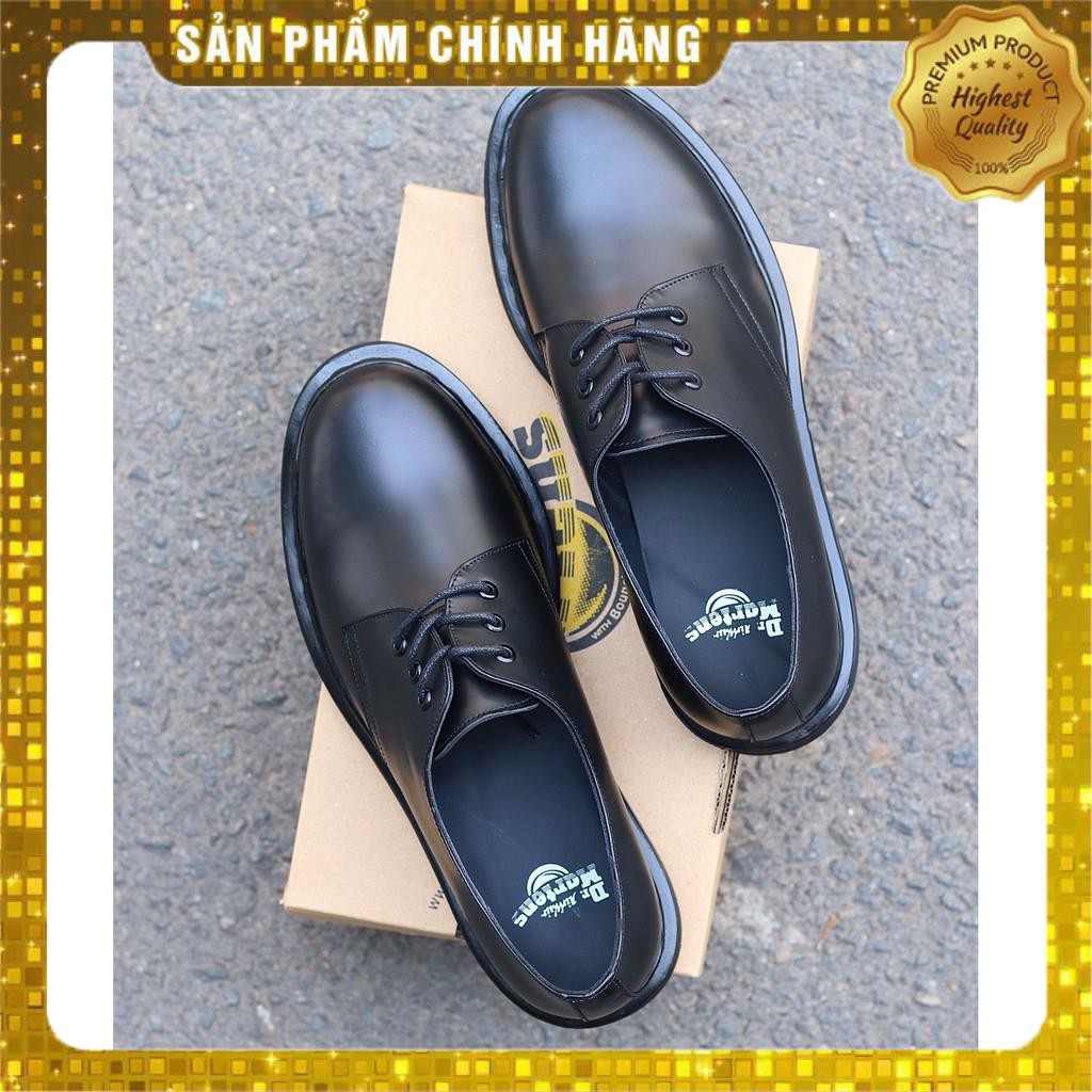 [Hàng Chính Hãng - Free Ship] Dr.Martens 1461 Mono Full Blacks