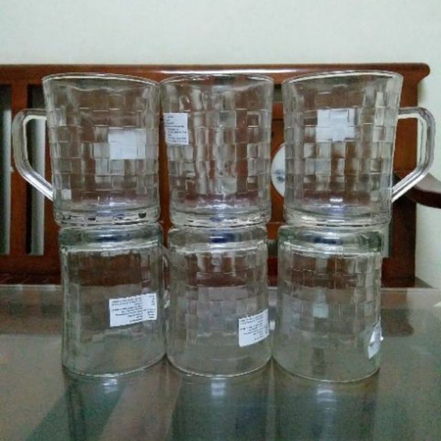 6 cốc  thuỷ tinh Cao cấp