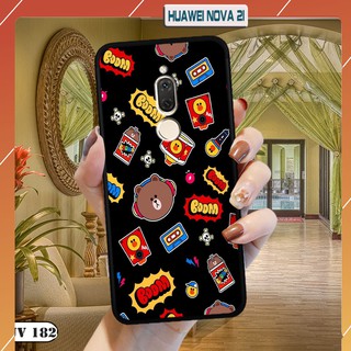 Ốp nhám viền dẻo cho điện thoại Huawei Nova 2i