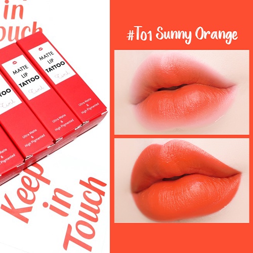 //LUXUBU// Son nước bền màu Keep In Touch Matte Lip Tattoo Tint / COCOLAND | BigBuy360 - bigbuy360.vn