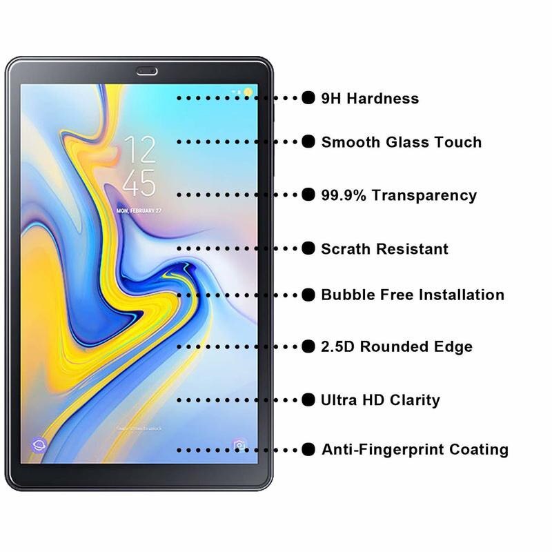 Kính cường lực bảo vệ màn hình máy tính bảng Samsung Galaxy Tab A A2 10.5 2018 T590 T595 SM-T590 SM-T595