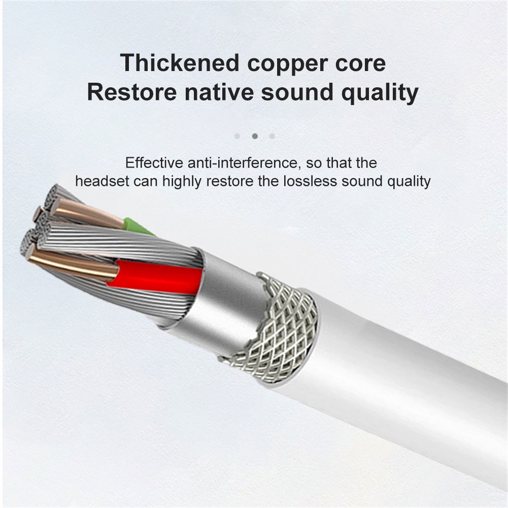 U19 Có Dây Tai Nghe 3.5Mm-Tai Nghe Chụp Tai 6 Màu Điều Khiển Bass Stereo Tai Nghe Macaron Hoạt Hình Dễ Thương Tai Nghe Nhét Tai micro Cho Xiaomi Huawei