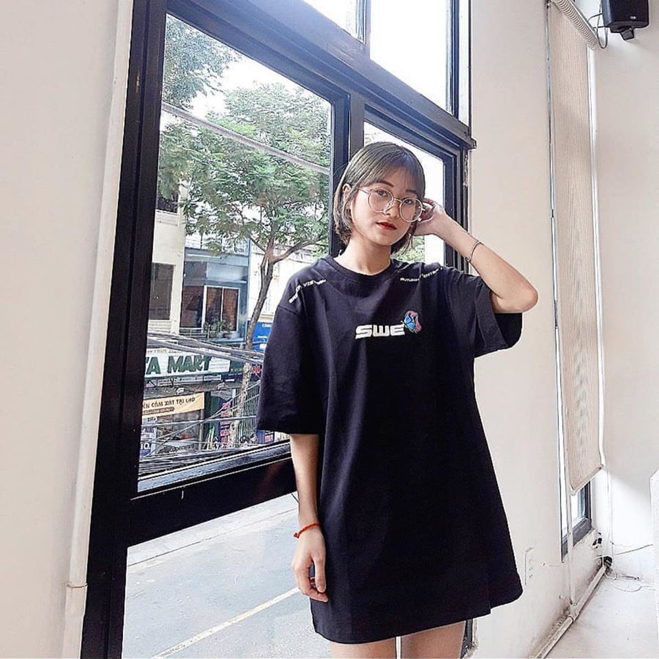 Áo phông Swe Bướm Unisex FULL TAG CỔ TAG TAY - Tee Streetwear Easy Local Brand Butterfly