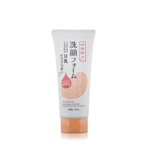 Sữa rửa mặt Kumano Soymilk Shikiori dưỡng ẩm chiết xuất đậu nành 200g - chuyên sỉ hàng nội địa Nhật