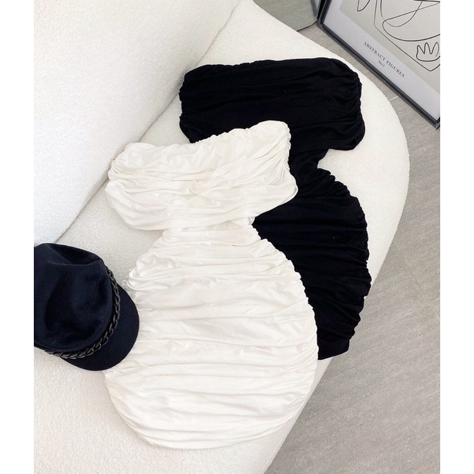 Đầm body nhún trễ vai ⚡FREE SHIP⚡ sexy dành cho nàng sang chảnh để đi dự tiệc, đi chơi