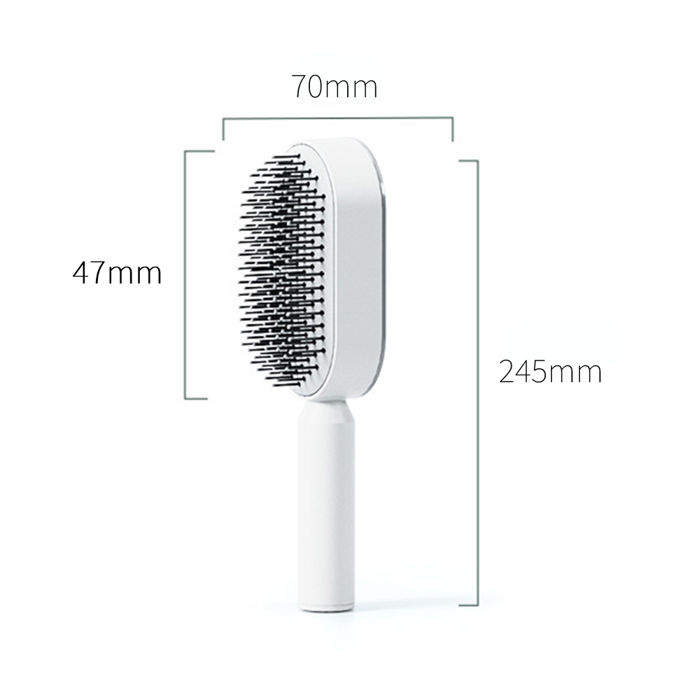 Lược Chải Tóc 2 Trong 1 Có Túi Khí Chống Tĩnh Điện Tiện Dụng