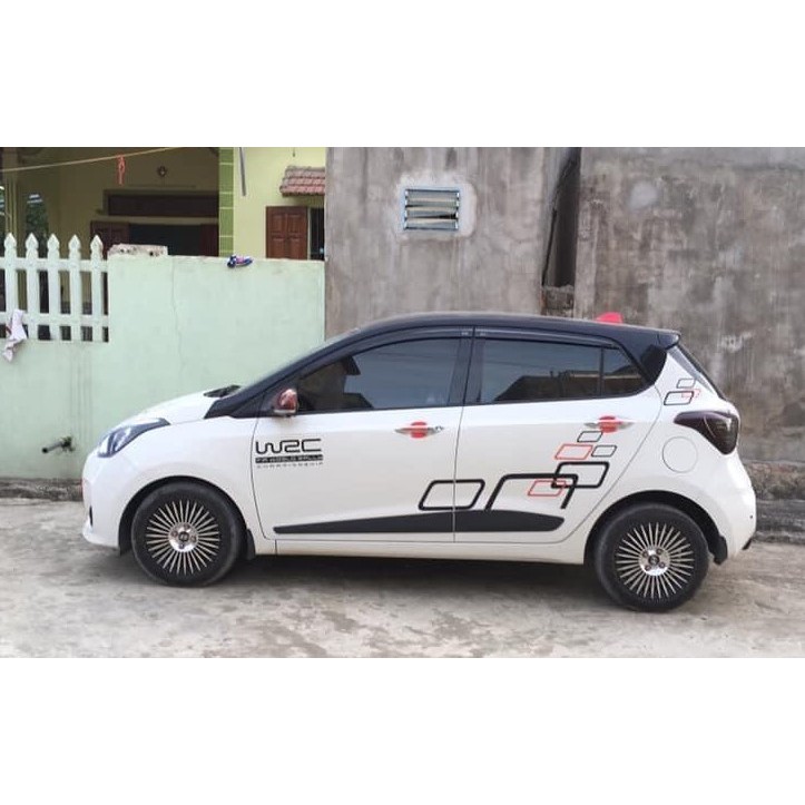 Lazang đúc 14 inch lắp cho xe Chevrolet Spark, Aveo , Honda Brio