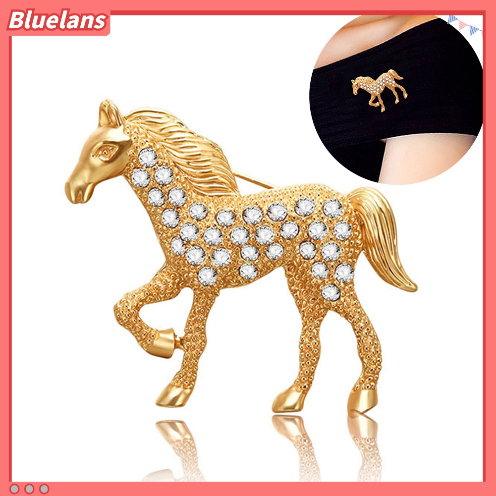 Ghim CàI ÁO HìNh Chú NgựA ĐíNh Kim Cương Giả ThờI Trang Cho Nam Nữ