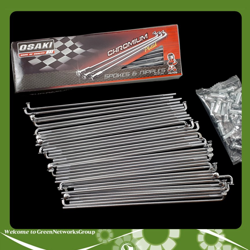 Bộ căm xe máy mạ Crom Osaki