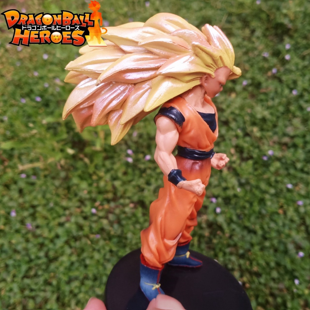 Mô hình Son goku Super Saiyan cấp 3 tóc dài Anime Dragon Ball Z GT và Supers 1991 4
