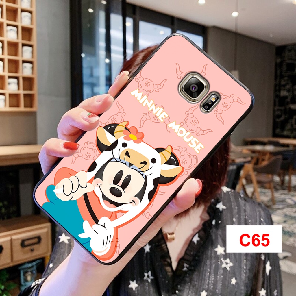 Ốp Lưng Samsung Note 5-S6-S6 Edge-S7-S7 edge In Hình Bò Sữa Cute, Nhiều Màu Sắc Mới P1