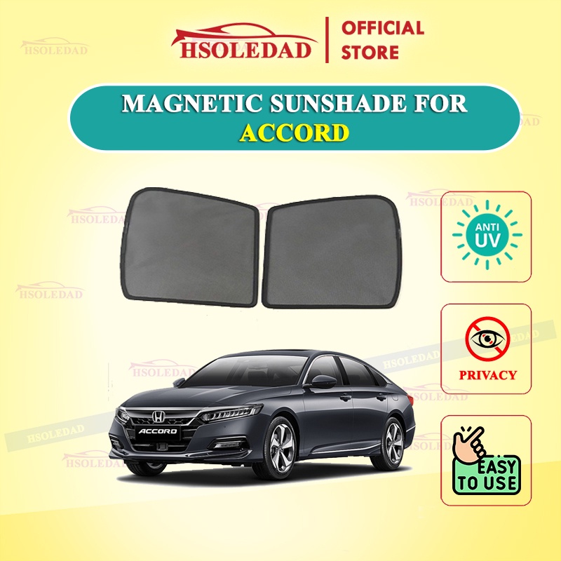 Rèm che nắng nam châm cho xe Honda Accord, bộ 4 tấm cho 4 cửa, hàng loại 1 cao cấp nhất, vừa khít kính