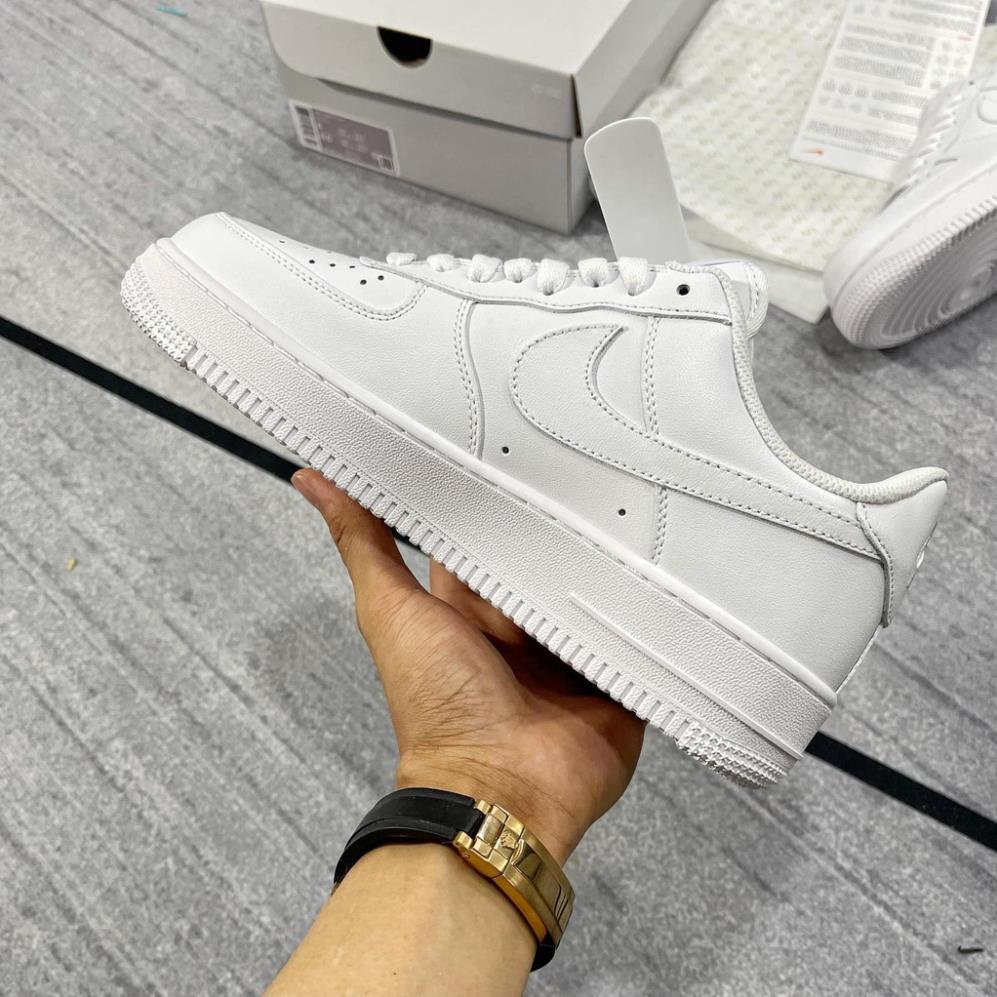 Giày 𝗔𝗙𝟭Trắng Nam Nữ, Giày Air Force 1 All White Full Box Bill  hieuan